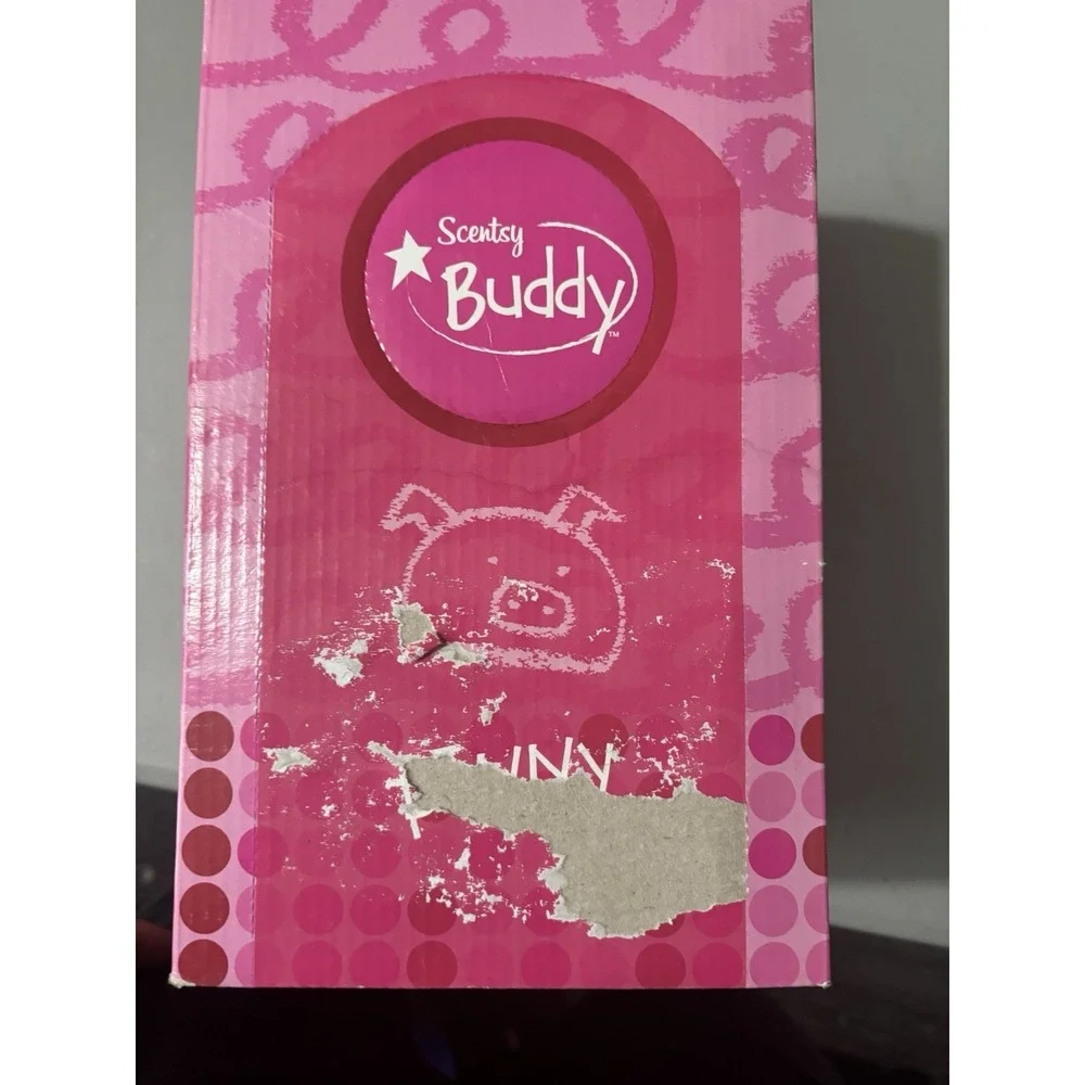 New In Box‎ Scentsy Buddy Penny The Pig Retired Rare NO scent Pak